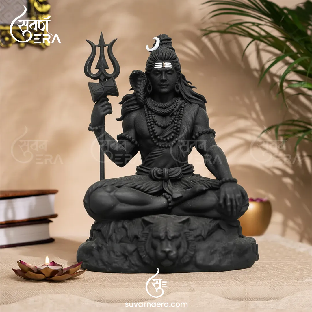 Bholenath Shiva Idol for Car Dashboard