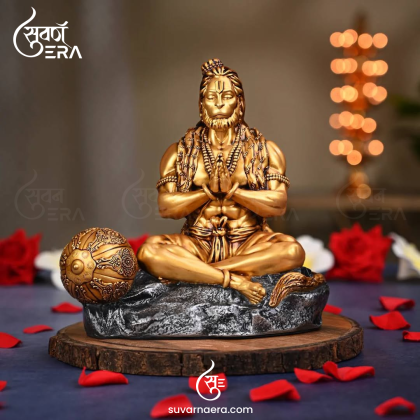 Mahabali Lord Hanuman Car Dashboard 3.5 inch